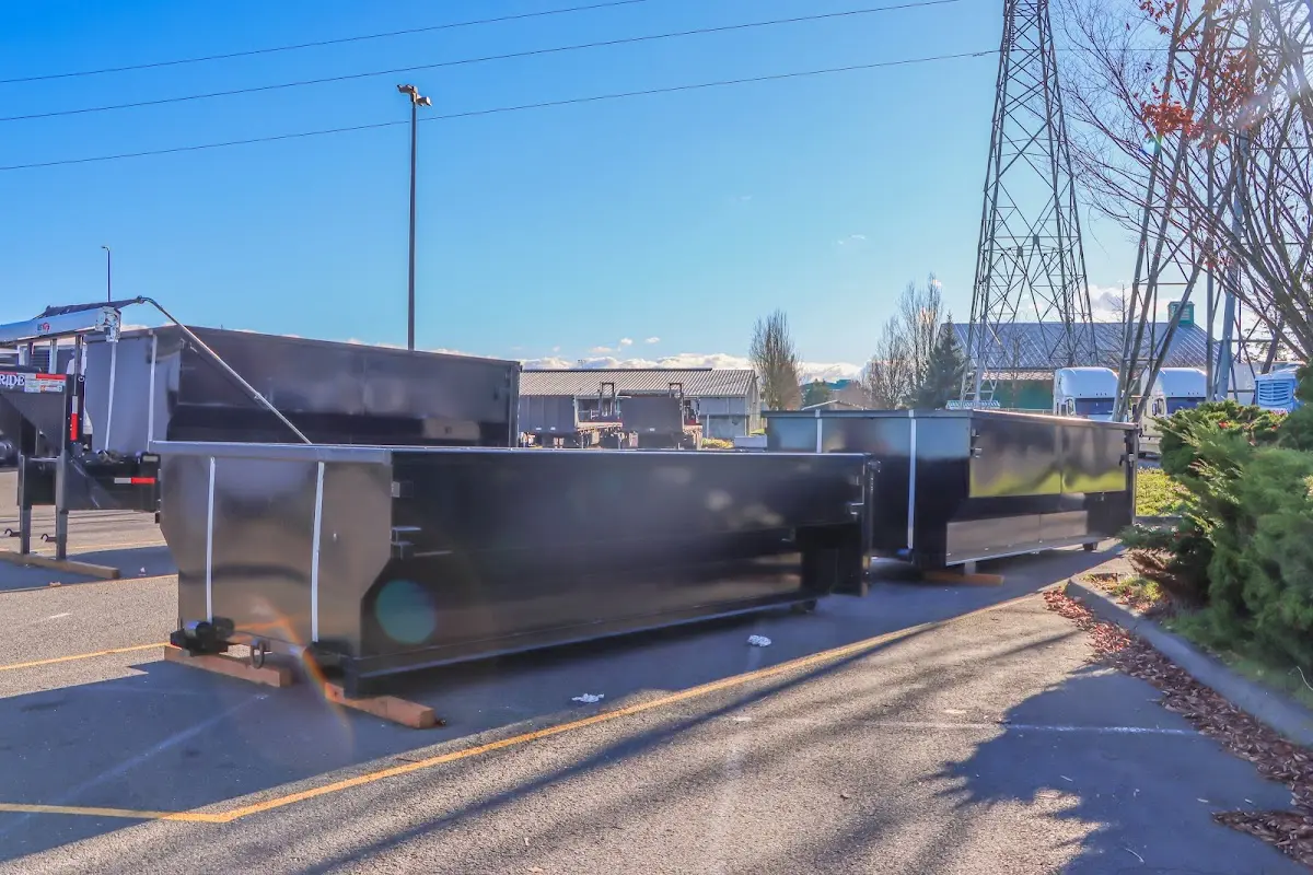 Professional dumpster rental and junk removal service in Fraser